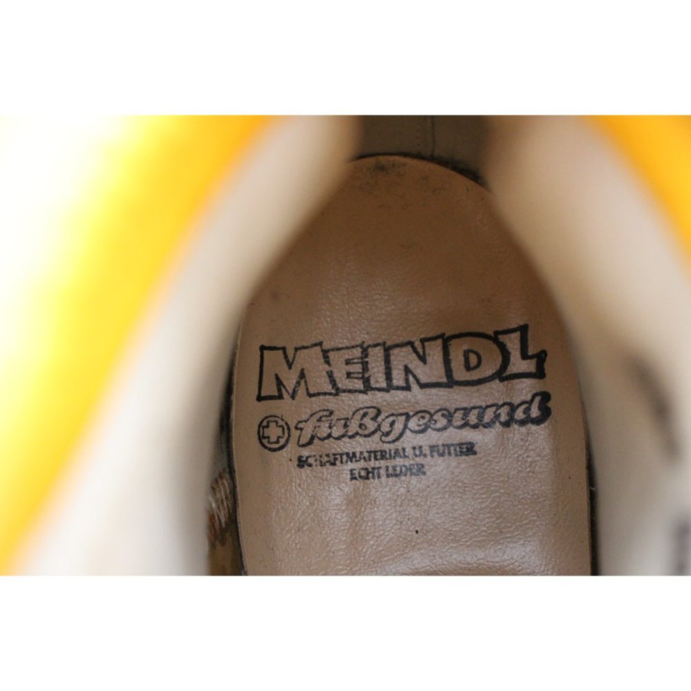 Meindl Fubgesund Women's EU Size 39 Suede Lace Up Boots Vibram Sole - Picture 10 of 11